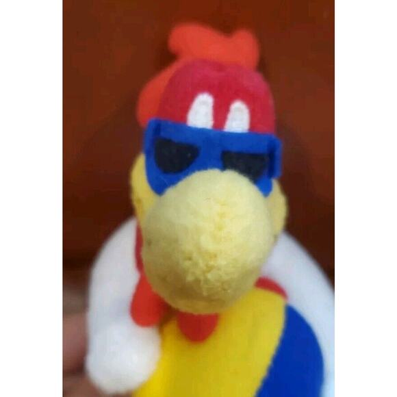 1999 Foghorn Leghorn Warner Brothers Rooster 6 Inch Stuffed Animal Plush Toy - Picture 3 of 6